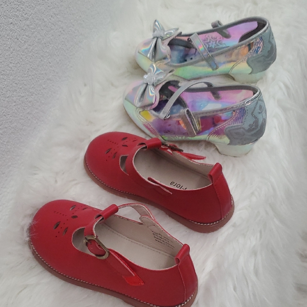 Disney and Maroon Kids Dress Shoes
